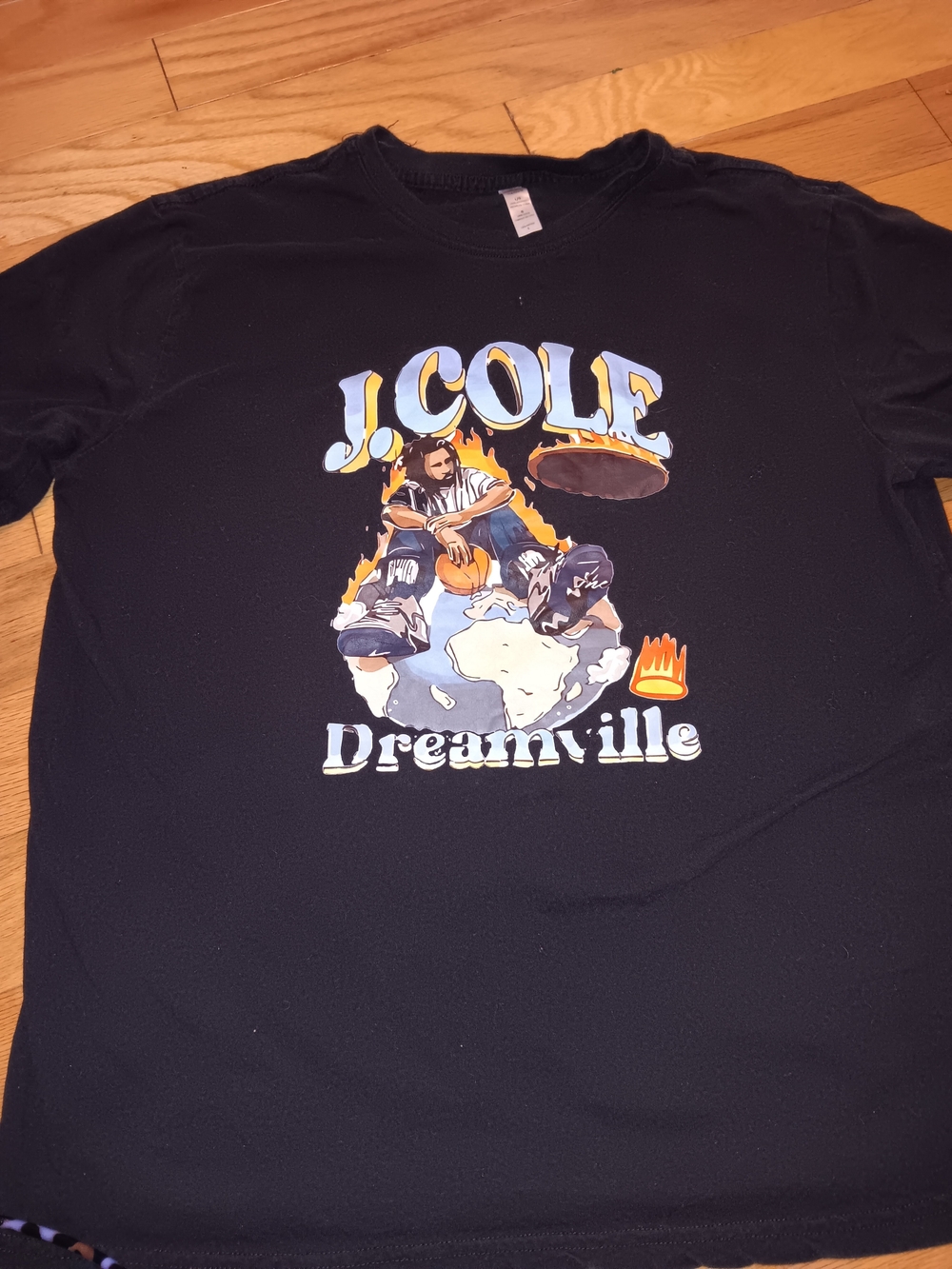 Dreamville Graphic Tee - Black